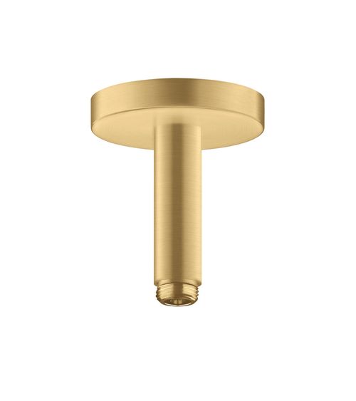 AXOR-HG-AXOR-ShowerSolutions-Deckenanschluss-100-mm-Brushed-Gold-Optic-26432250 gallery number 1